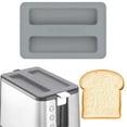 thumbnail image 1 of TXYRDXK Silicone Toaster Top Cover, 1PCS Toaster Cover Grey Bread Maker Dust Machine Covers Protector Lid Sandwich Machine Part Accessories, 6 x 4 inch, 1 of 8