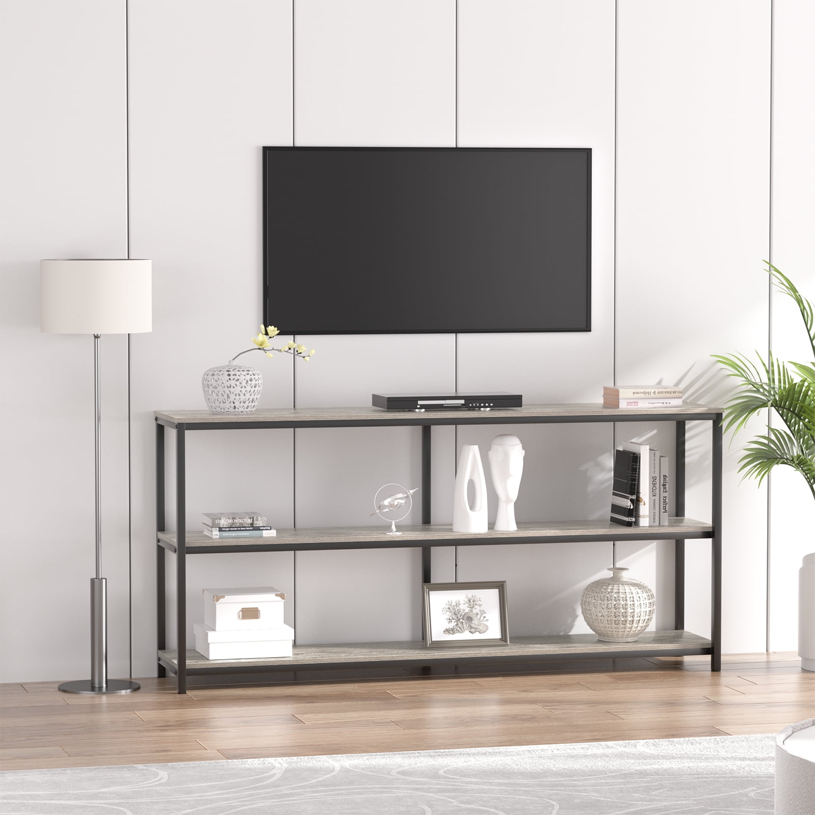 TY Arts & Culture Console Table 71.1" Entryway Table Wood Sofa Table TV