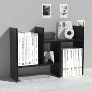 TY Arts & Culture Desktop Organizer Office Storage Desk Rack Adjustable Organization Wood Display Shelf