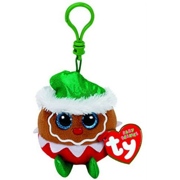 TY Baby Beanies Fruitcake with a clip, 3.34'' (8.5cm)