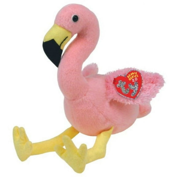 TY Beanie Babies 2.0 Splits the Pink Flamingo