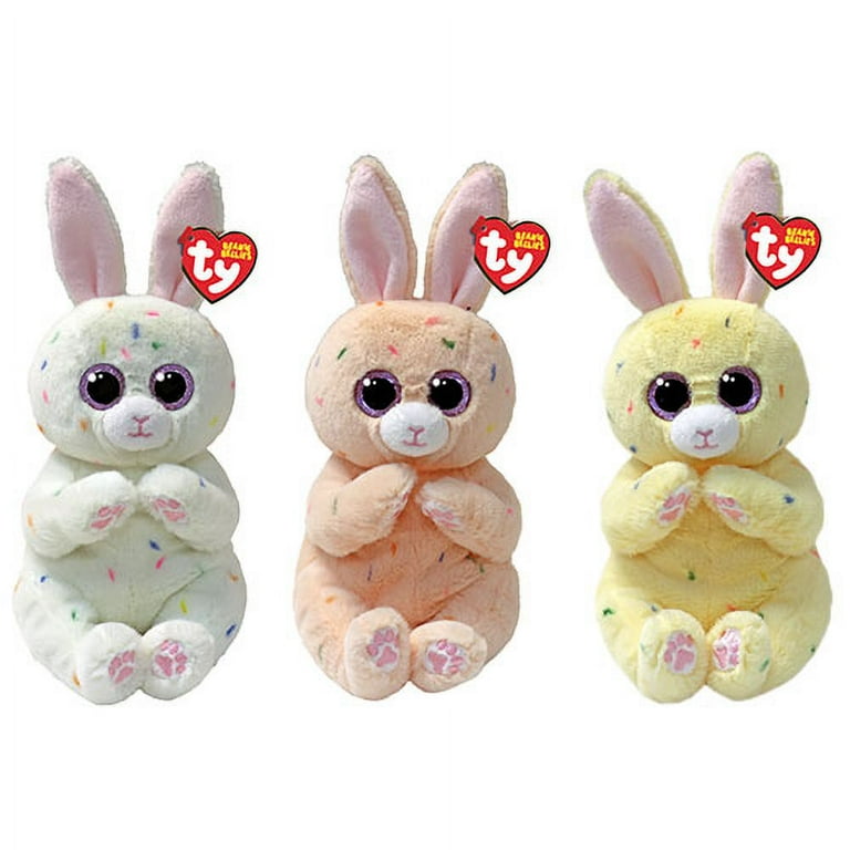 TY Beanie Babies (Beanie Bellies) - SET OF 3 EASTER 2024 RABBITS