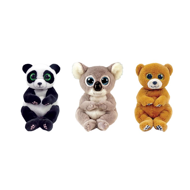 TY Beanie Babies (Bellies) - SET of 3 BEARS (Spring 2022
