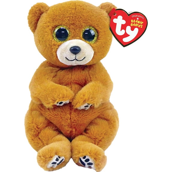 Ty Beanie Bellies - Duncan the Bear Glitter Eyes - Stuffed Animal