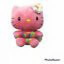 TY Beanie Babies - HELLO KITTY Sanrio (Pink Hawaiian Bathing Suit Tutu Flower)  6" Plush