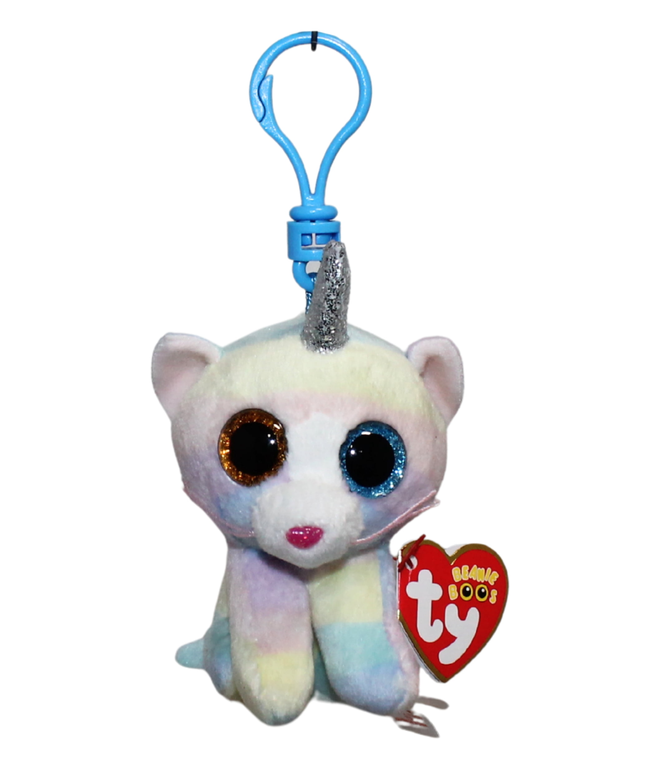 TY Small Stuffed Animal - Beanie Babies Heather the Cat Backpack