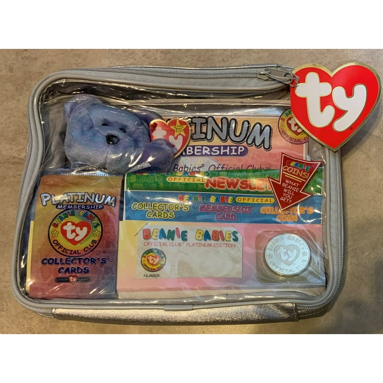 Ty beanie baby platinum membership sale kit value