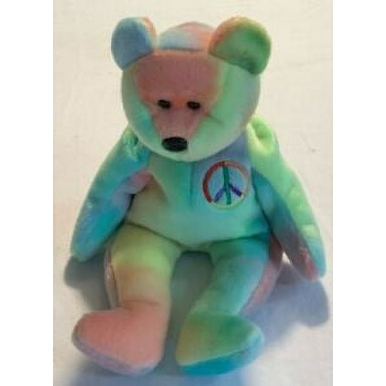 TY Beanie Babies PEACE the Bear NO TY HANG TAG Plush