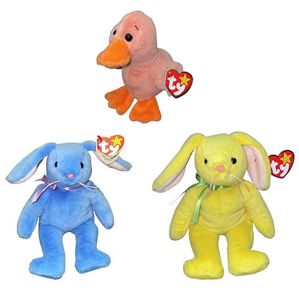 TY Beanie Babies SET OF 3 Easter 2024 Releases [Marsh, Quacker