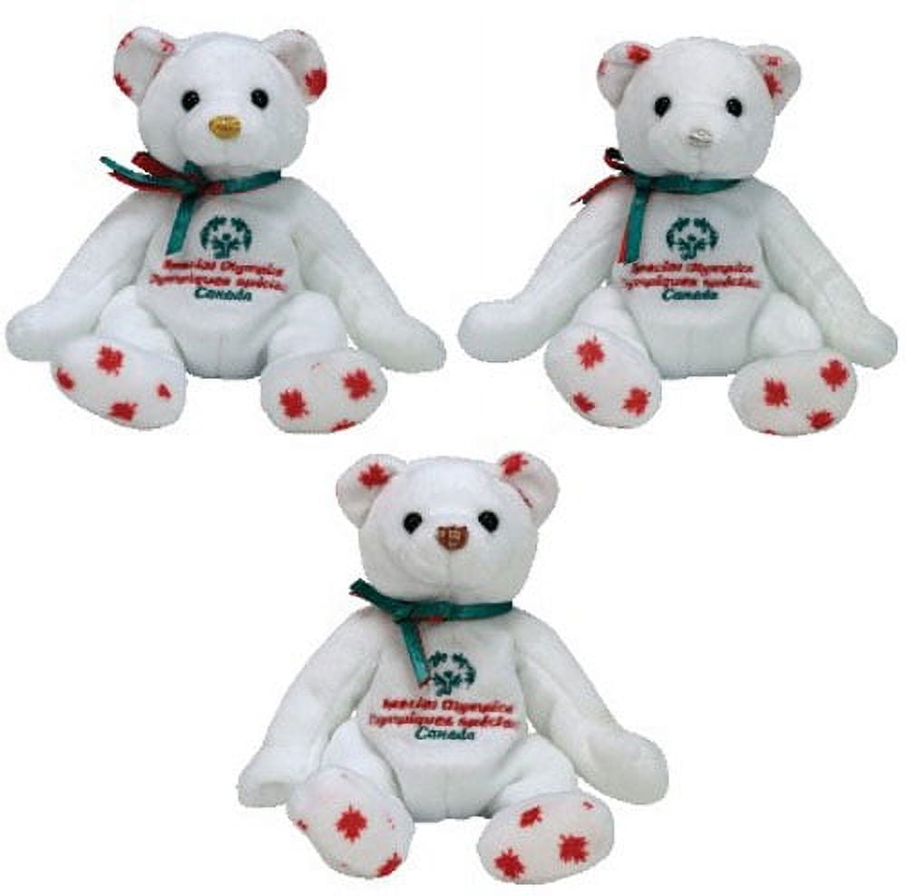 TY Beanie Babies Special Olympics Canada Exclusive Bear Set (Set of 3