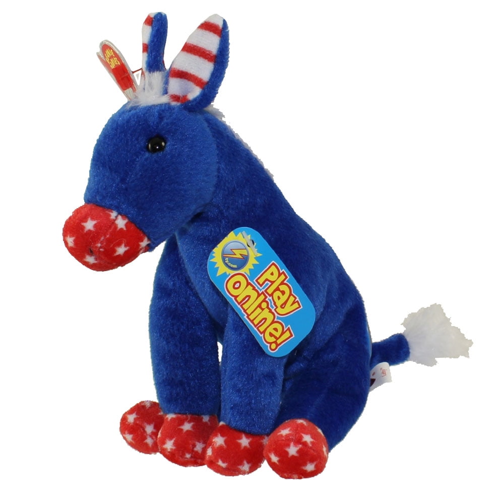 TY Beanie Baby 2.0 - LEFTY the Donkey (2008) (6.5 inch) - Walmart.com