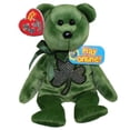 thumbnail image 1 of TY Beanie Baby 2.0 - LUCKIER the Irish Bear (8.5 inch), 1 of 1