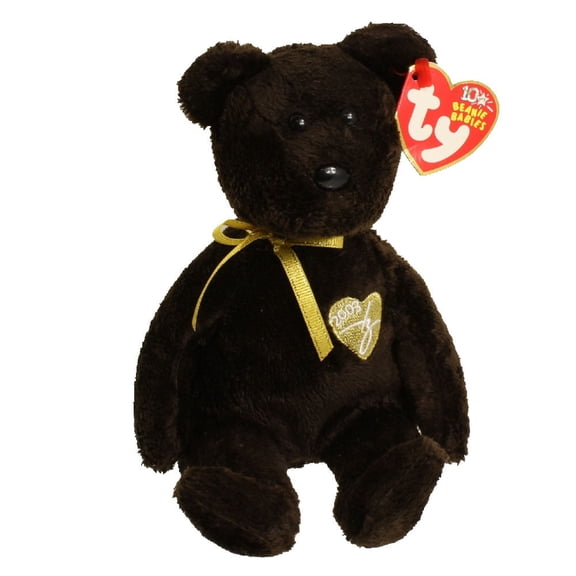 TY Beanie Baby - 2003 SIGNATURE BEAR (8.5" Plush) With Fun Chops