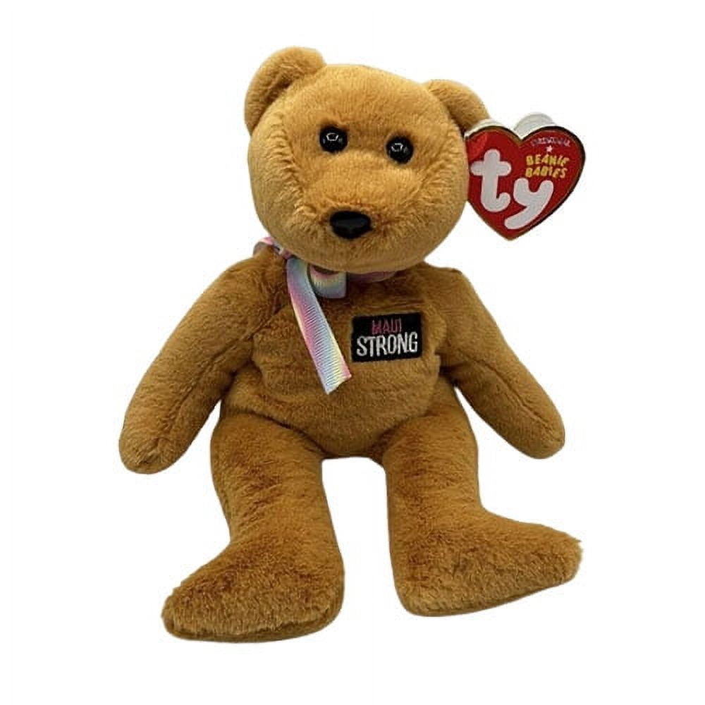 TY Beanie Baby - ALOHA the Teddy Bear [Maui Strong](8.5 inch) - Walmart.com