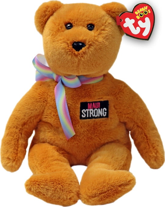 TY Beanie Baby - ALOHA the Teddy Bear [Maui Strong](8.5 inch)