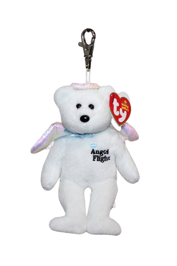 Beanie Baby (Metal Key Clip) - Alpha the Bear AUS Exclusive - Stuffed Animal