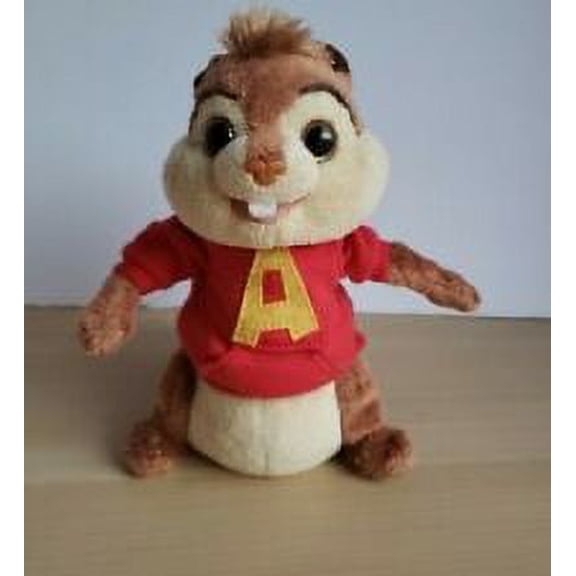 TY Beanie Baby - ALVIN the Chipmunk Teeth (7 inch Plush) (NO TY HANG TAG)