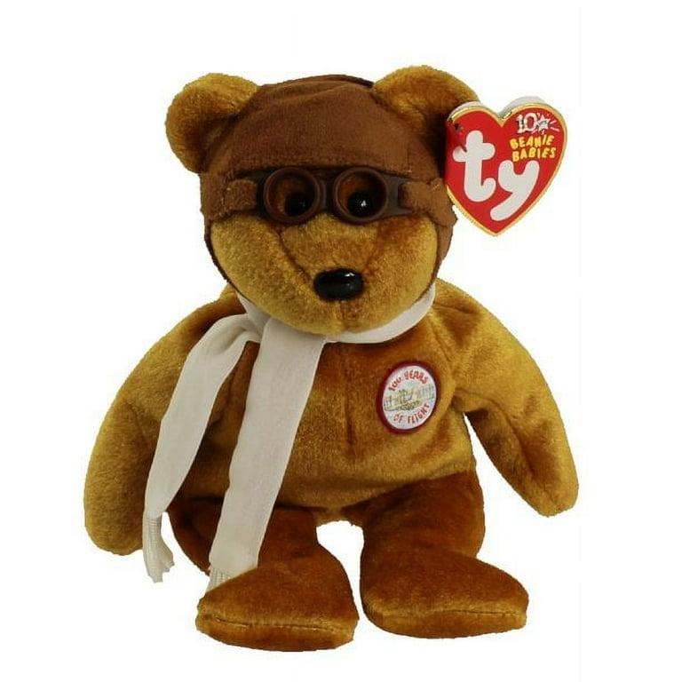 TY Beanie Baby BEARON the Bear Brown Version Plush