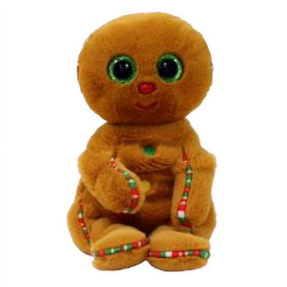 TY Beanie Baby Beanie Bellies - CRISPIN the Gingerbread Man (6" Plush)