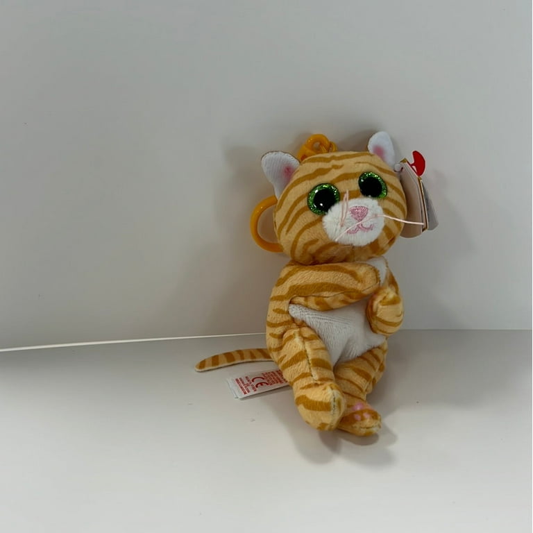 Ty Beanie Baby Bellies Plush Stuffed Animal Key Clip MANGO the
