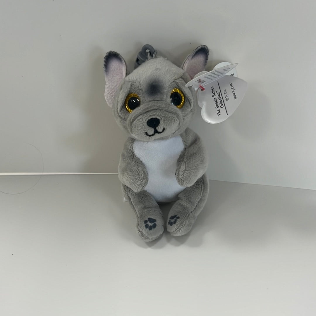 Ty Beanie Babies Clip - Bague Porte-clés en Peluche Douce - Stitch pas