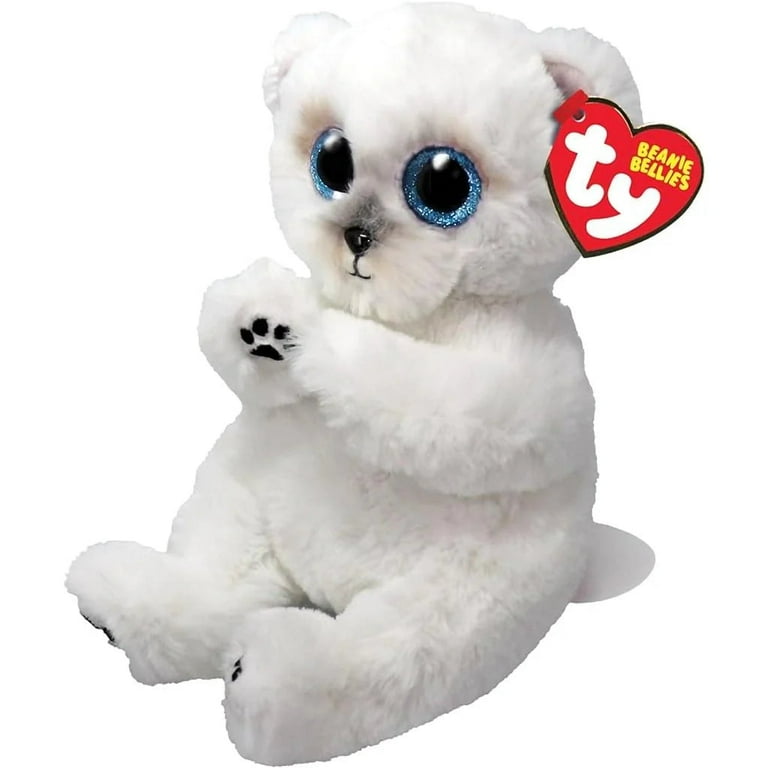 Ty Beanie Bellies - Wuzzy the Polar Bear - Stuffed Animal