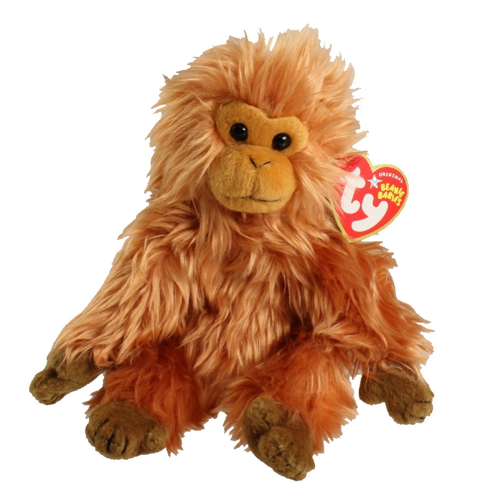 TY Beanie Baby - CAIPORA the Golden Lion Tamarin (Internet