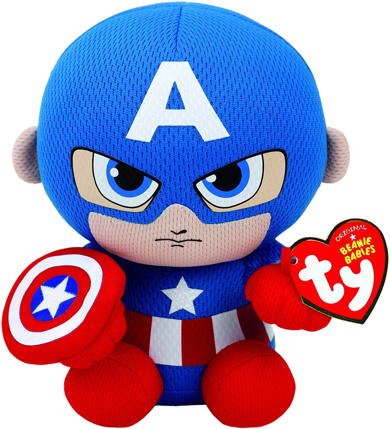TY Beanie Baby - Marvel's Captain America 6