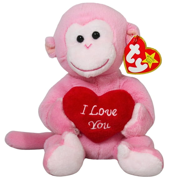Ty Beanie Baby - Cherub the Monkey – 30th Anniversary - Stuffed Animal