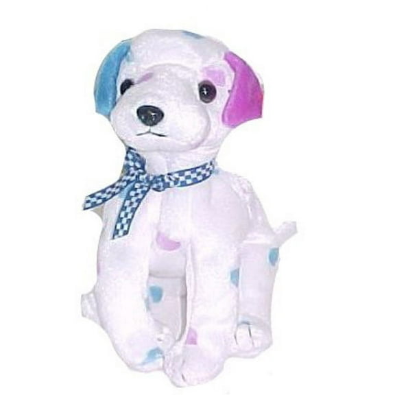 TY Beanie Baby - DIZZY the Dalmatian (colored spots & colored ears) (5.5 inch)