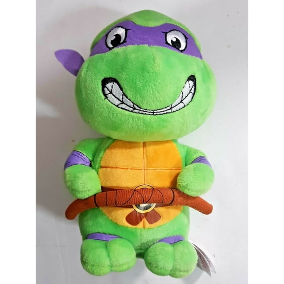 TY Beanie Baby - DONATELLO (Teenage Mutant Ninja Turtles) (NO TY HANG TAG) 6" Plush