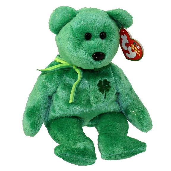 Ty Beanie Babies Dublin the Bear St. Patricks Day Plush 2002