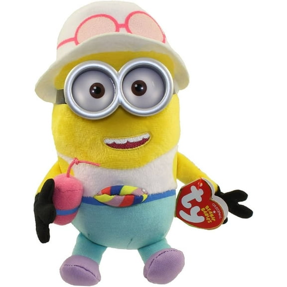 TY Beanie Baby - Despicable Me 3 Jerry Tourist Minion (7" Plush)(Bonus One Fun Chops)