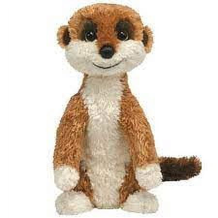 TY Beanie Baby FLOWER the Meerkat (7 inch MINT)