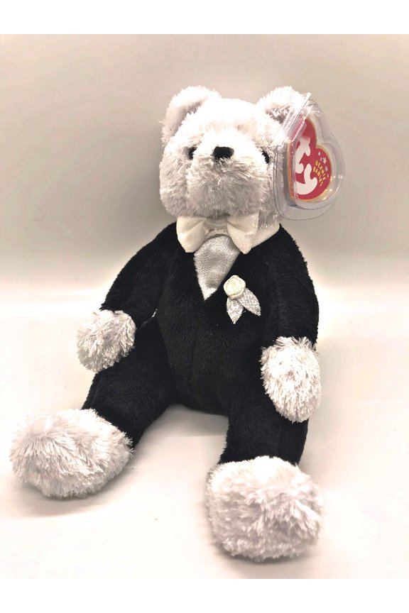 Beanie Baby - GROOM the Wedding Bear (8 inch)