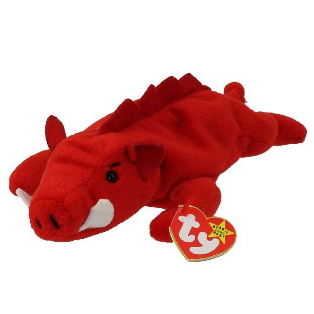 TY Beanie Baby GRUNT the Razorback Plush