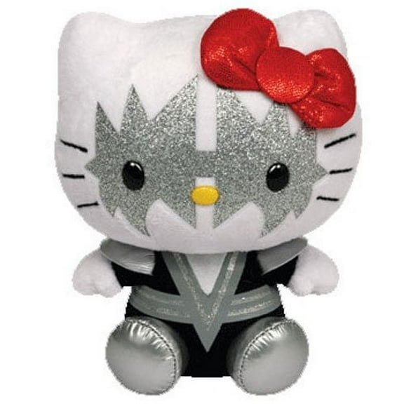 TY Beanie Baby - HELLO KITTY (KISS Spaceman) (NO TY HANG TAG) 6" Plush