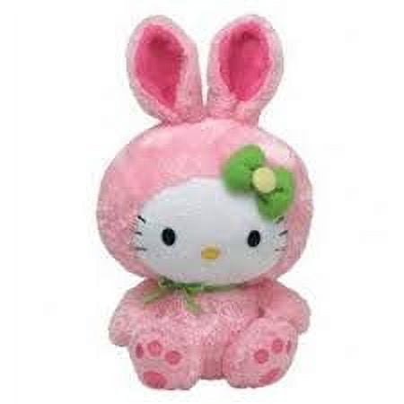 TY Beanie Baby - HELLO KITTY (PINK BUNNY SUIT )