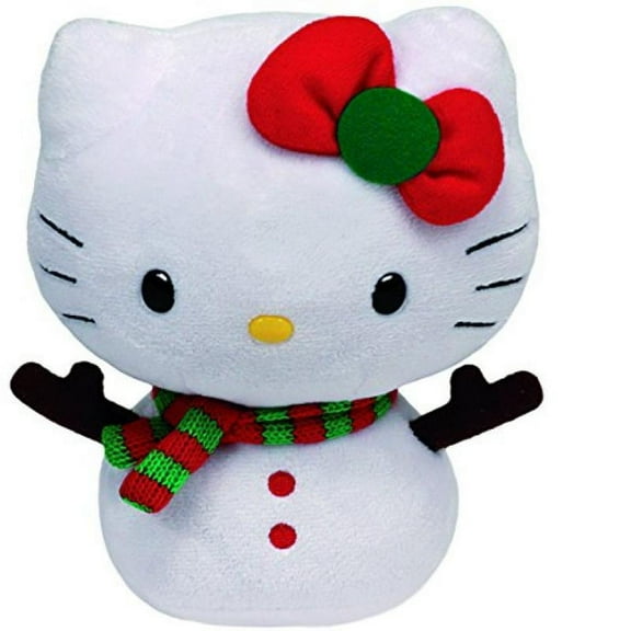 TY Beanie Baby - HELLO KITTY (Snowkitty - 6 inch)
