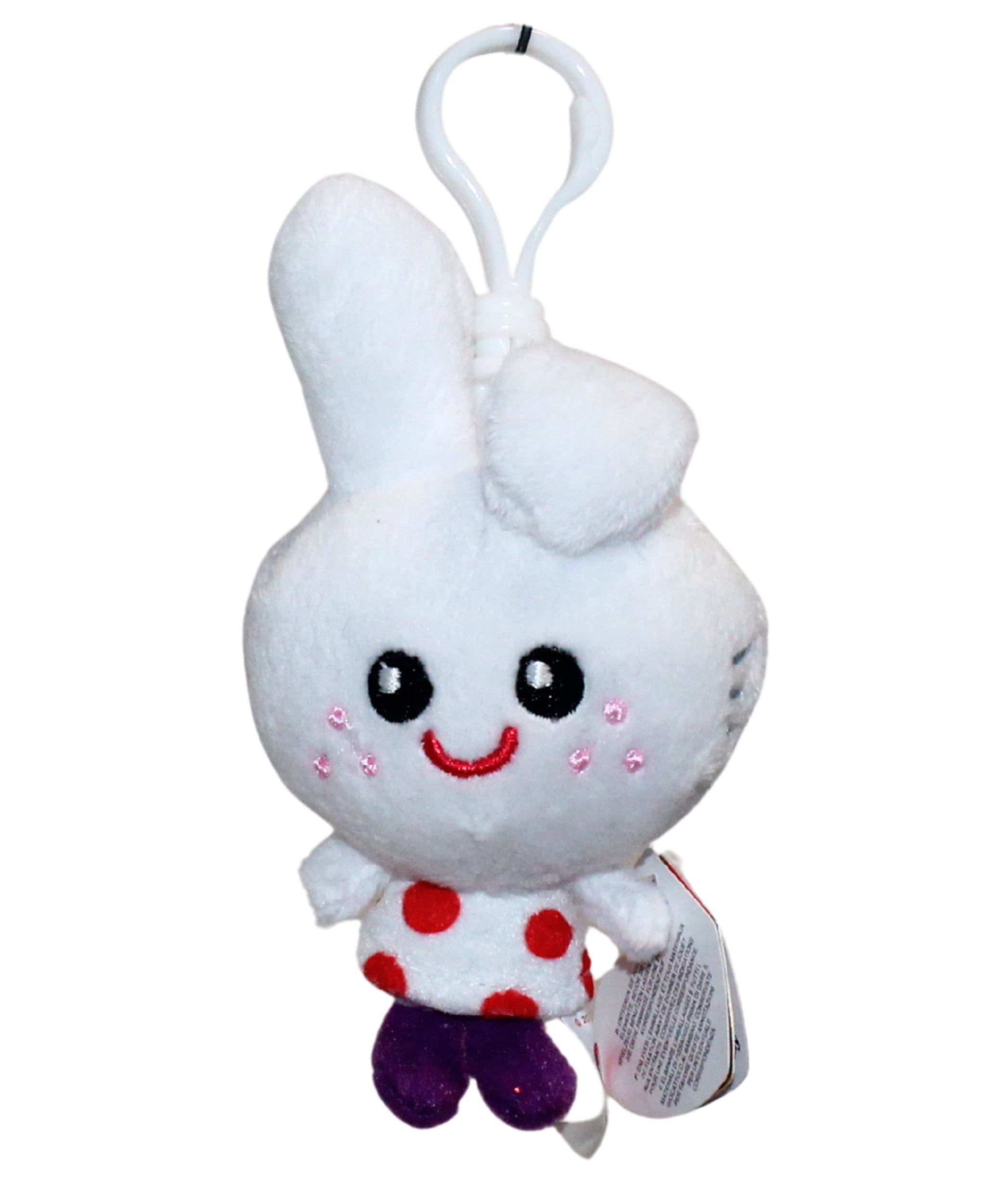 Ty Beanie Baby (Plastic Key Clip) - Honey the Bunny, Moshi