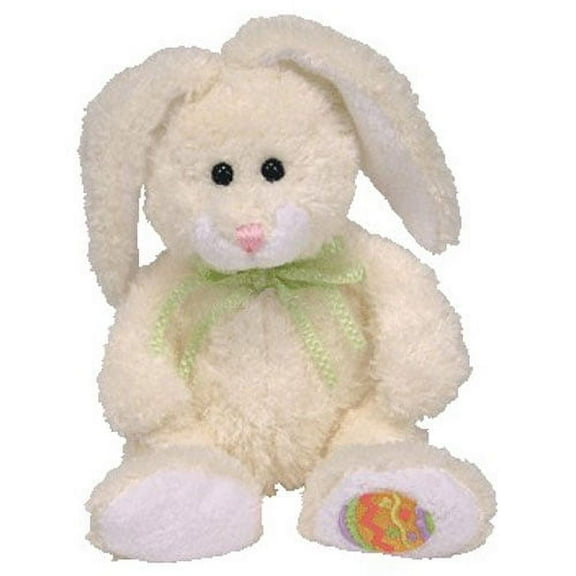 TY Beanie Baby - HOPPILY the Yellow Bunny (Hallmark Gold Crown Exclusive) (8 inch)