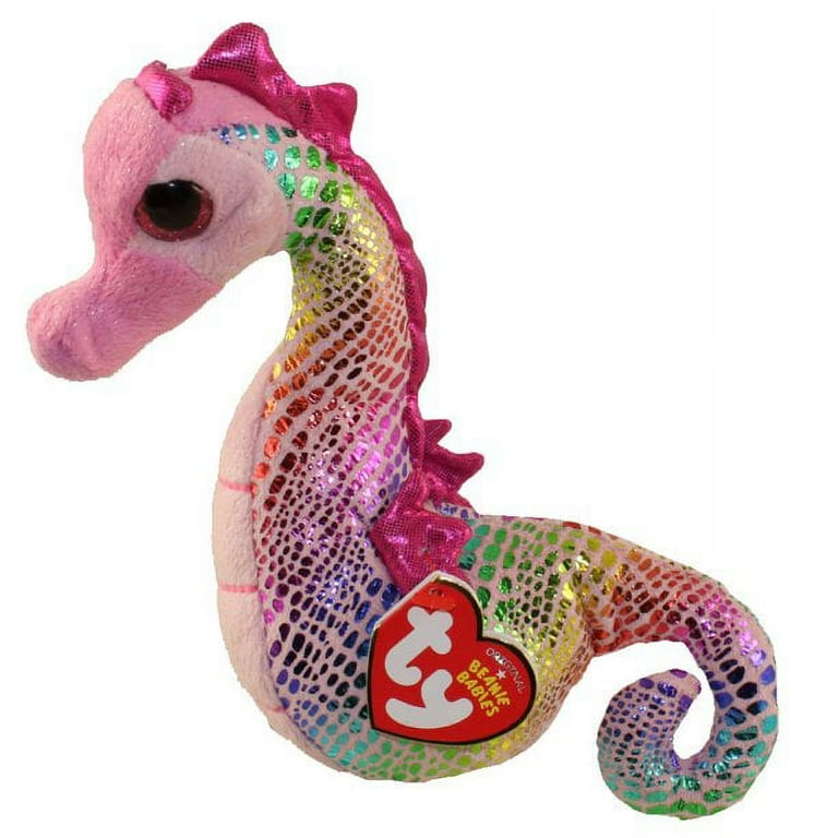 Rainbow seahorse hotsell beanie baby
