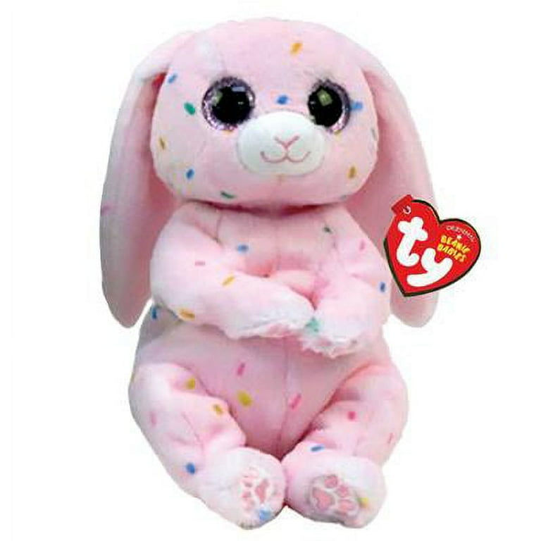 TY Beanie Baby MAY the Pink Easter Bunny 8 inch Plush Walmart