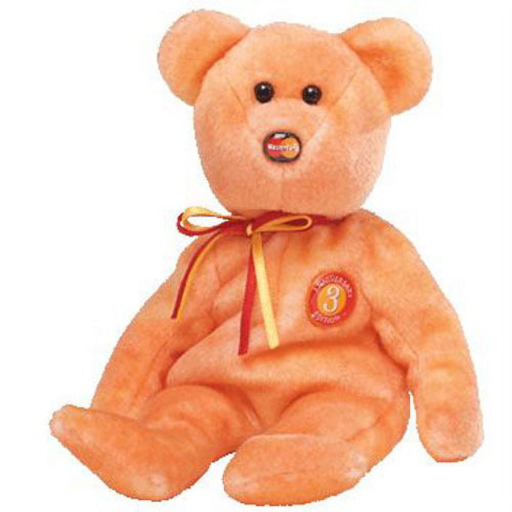 TY Beanie Baby - MC MASTERCARD Bear Anniversary Edition #3 TY Beanie Baby - MC MASTERCARD Bear Anniversary Edition #3