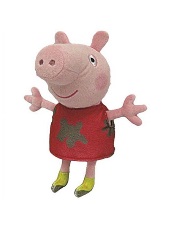 Beanie Baby - MUDDY PUDDLES PEPPA the Pig (Peppa Pig) (6.5 inch)