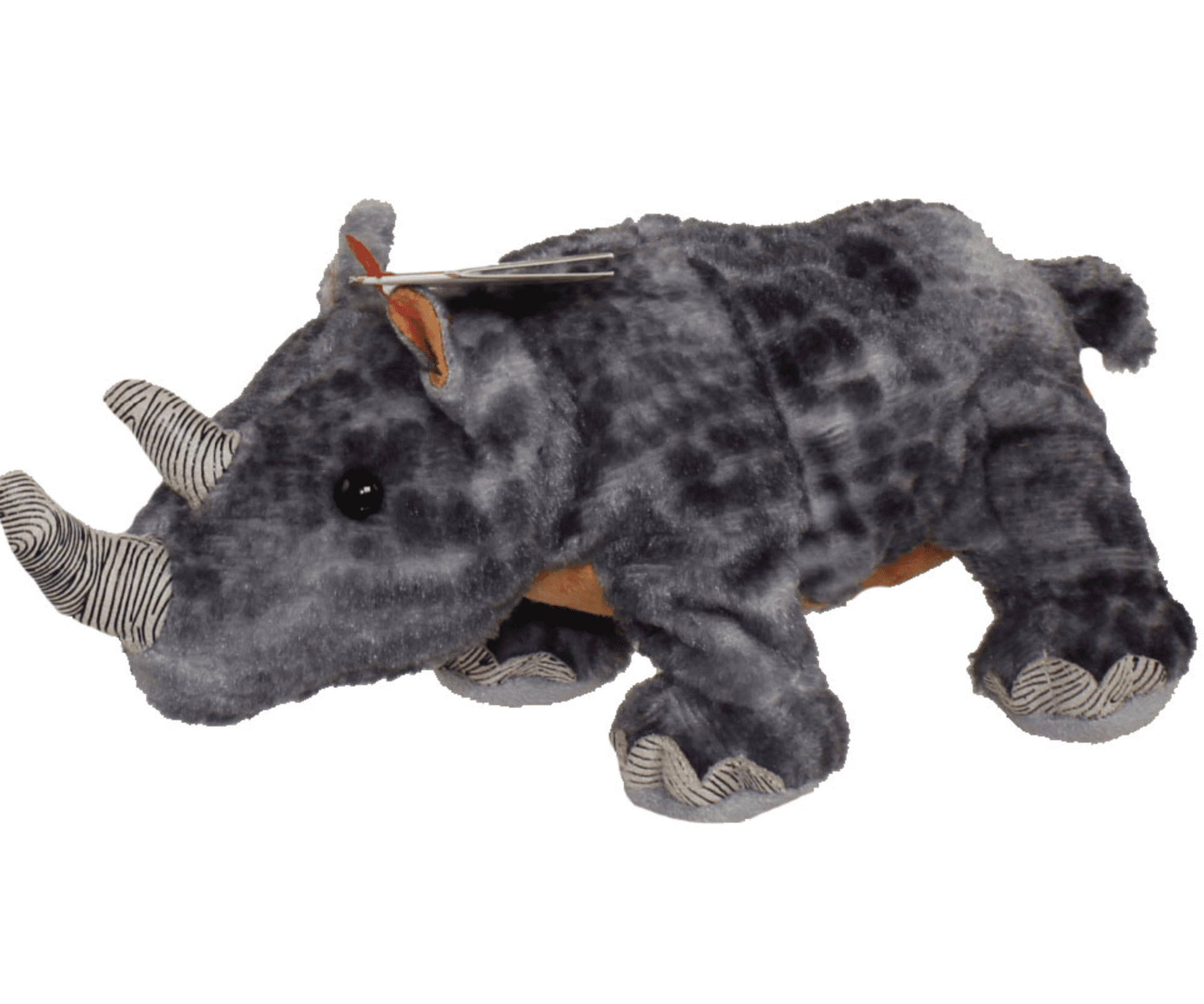 Ty Beanie Babies Nami the Black Rhino Plush WWF Internet Exclusive