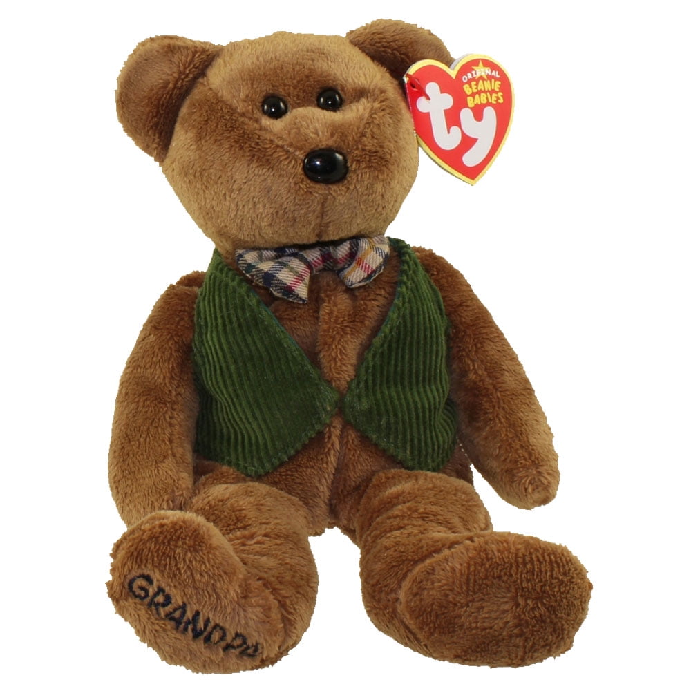 TY Beanie Baby - PAPA the Grandfather Bear (Internet Exclusive