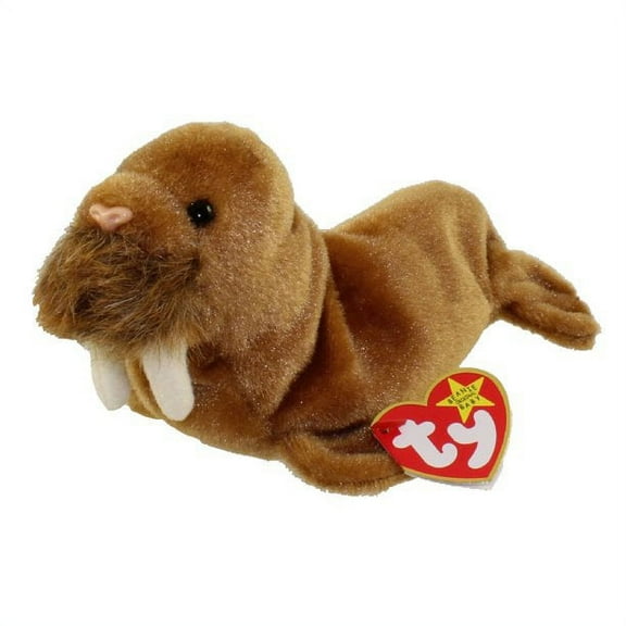 TY Beanie Baby - PAUL the Walrus (7 inch) Plush