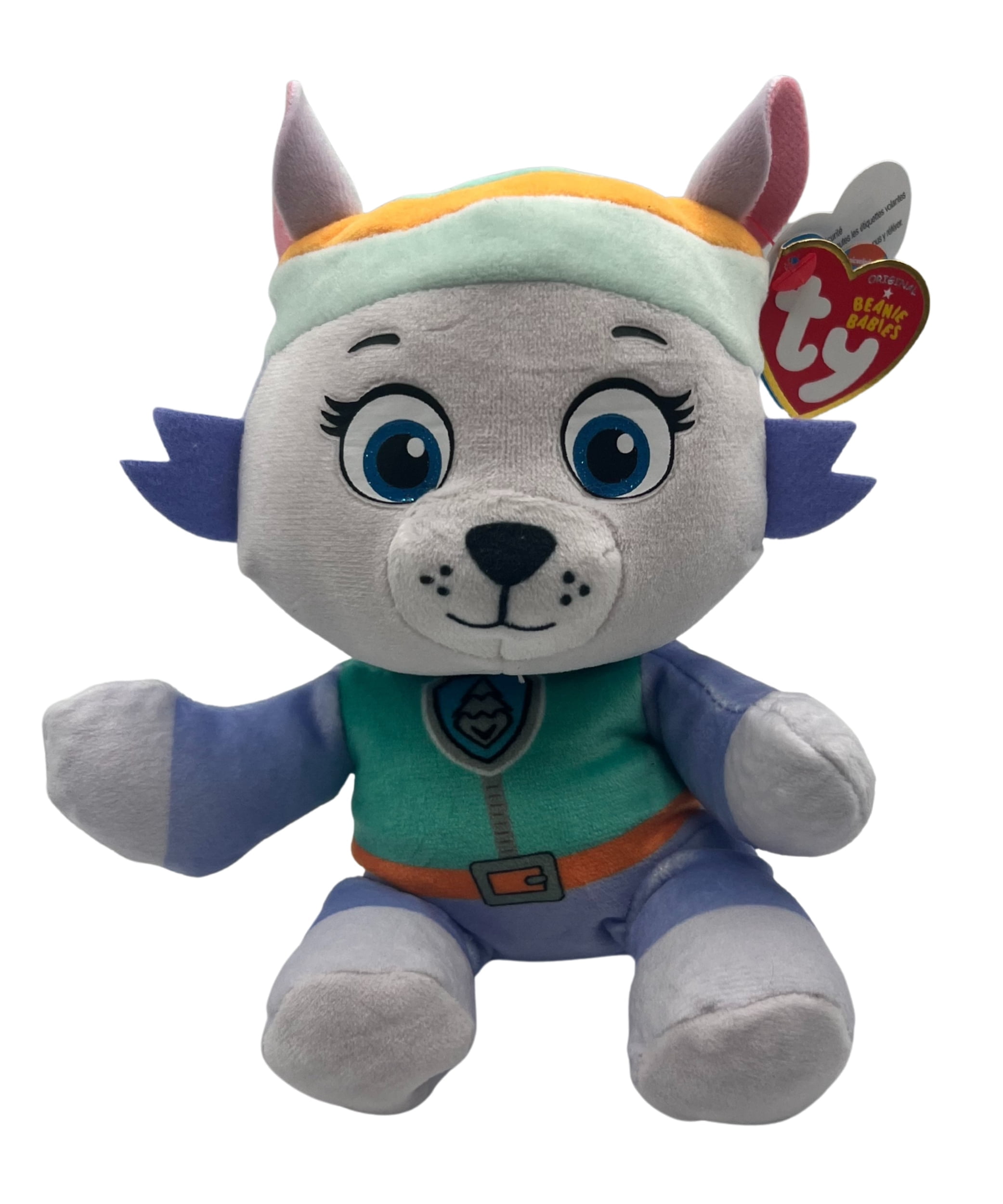 Ty Beanie Baby Everest the Dog – Paw Patrol Stuffed Animal