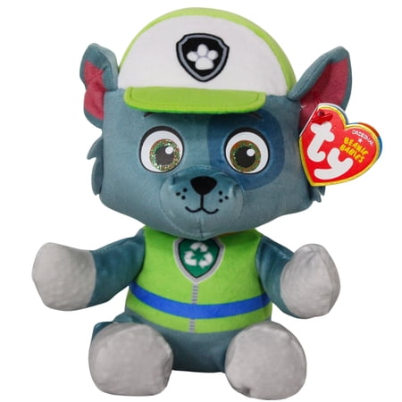 Ty Beanie Baby - Rocky the Dog – Paw Patrol - Stuffed Animal